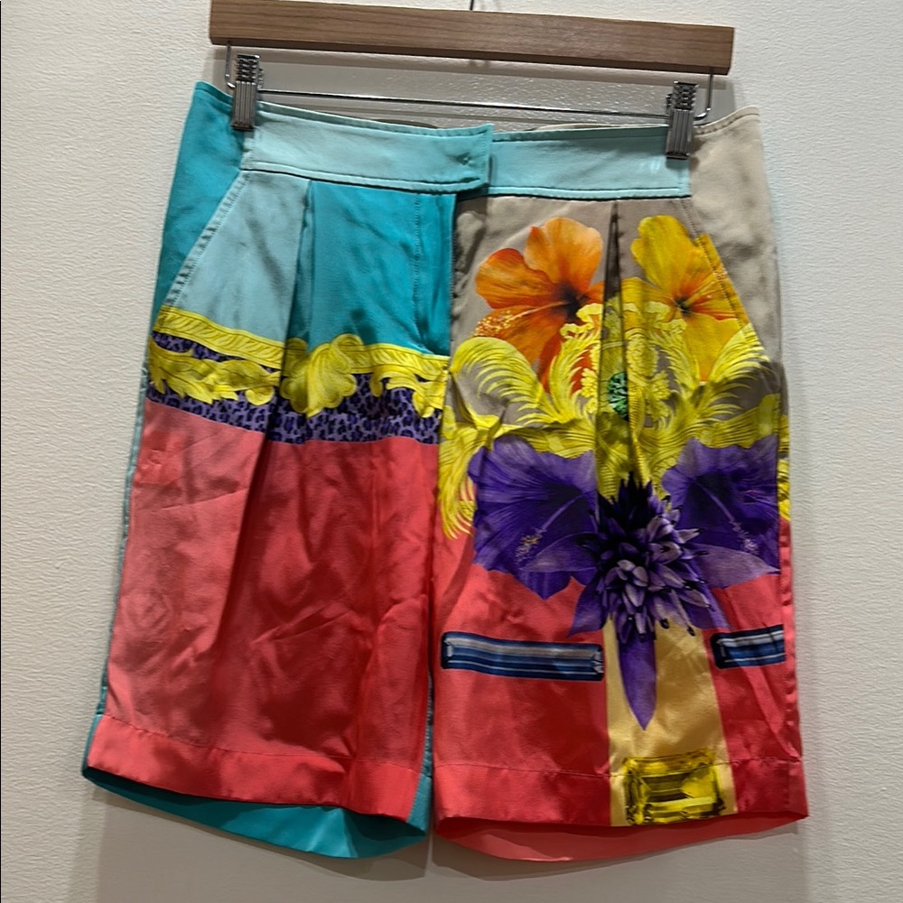 Brand new Versace silk shorts